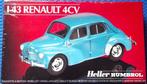 Maquette HELLER Renault 4CV - Echelle 1/43, Hobby en Vrije tijd, Modelbouw | Auto's en Voertuigen, Auto, 1:32 tot 1:50, Nieuw