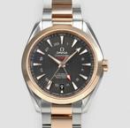 Omega Seamaster Aqua Terra GMT - OR/acier, Ophalen of Verzenden, Zo goed als nieuw, Goud, Omega