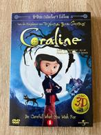 Coraline DVD 2 disc collector's edition 3D + brillen, Cd's en Dvd's, Ophalen of Verzenden, Zo goed als nieuw