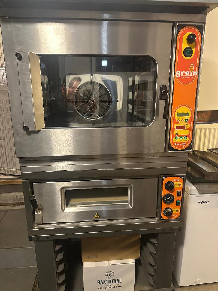 Industriële oven, Elektronische apparatuur, Ovens, Gebruikt, Vrijstaand, Oven, 60 cm of meer, 60 cm of meer, Hete lucht, Stoom