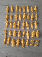 42 figurines jaunes de Tintin Esso Belvision en bon état, Enlèvement ou Envoi
