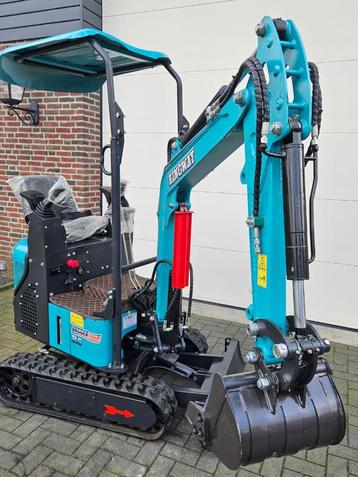 Minigraafmachine BAGGER PRO1000 3x graafbakken 3 jaar garant beschikbaar voor biedingen