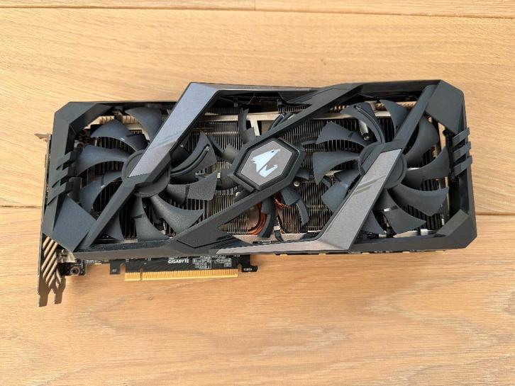 Gigabyte's AORUS RTX 2080 8Gb, Computers en Software, Videokaarten, Gebruikt, Nvidia, PCI-Express 3.0, GDDR6, HDMI, DisplayPort