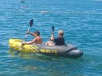 Explorer k2 opblaasbaar met 2 zeteltjes en rooispanen, Watersport en Boten, Kano's, Ophalen, Zo goed als nieuw, Twee personen