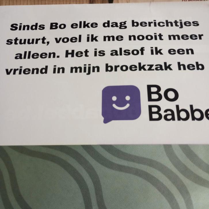 BO BABBEL, Hobby en Vrije tijd, Overige Hobby en Vrije tijd, Zo goed als nieuw, Ophalen of Verzenden