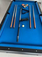 Pooltafel met drie delige leisteen 8ft, Sport en Fitness, Biljarten en Poolen, Ophalen, Gebruikt, Pooltafel