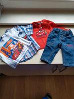 Set van Cars (C&A) maat 62, Kinderen en Baby's, Babykleding | Maat 62, C&A, Gebruikt, Ophalen of Verzenden, Jongetje