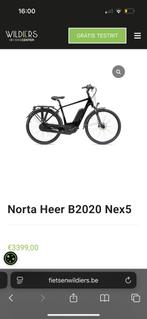 Elektrische fiets norta, Fietsen en Brommers, Elektrische fietsen, Ophalen of Verzenden, Zo goed als nieuw