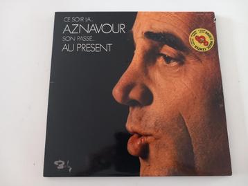 Vinyl 3LP Charles Aznavour Ce soir là... Pop Chanson Frans beschikbaar voor biedingen