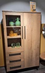 Lamulux houten vitrinekast 190x108x45cm, Ophalen, Zo goed als nieuw, Glas