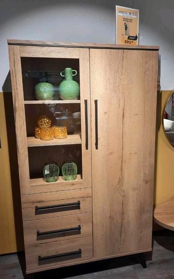Lamulux houten vitrinekast 190x108x45cm beschikbaar voor biedingen