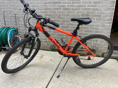 Sportieve MTB 25” rood kids, Fietsen en Brommers, Fietsen | Mountainbikes en ATB, Gebruikt, Overige merken, Hardtail, Ophalen