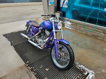 Harley Davidson Sportster 883 oldtimer, Motoren, 2 cilinders, Chopper, 883 cc, Particulier