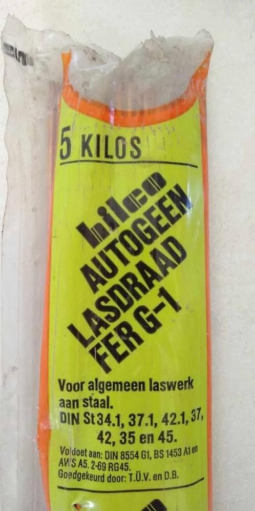 Baguette à souder chalumeau, fer de Suède G1, Doe-het-zelf en Bouw, Metalen, Nieuw, Overige metalen, Ophalen