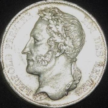 Zilver – België – 5 Francs – Leopold I – 1849 beschikbaar voor biedingen