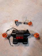 SUZUKI VZR Clignoteurs chromés oranges pour chopper ou autre, Ophalen, Gebruikt