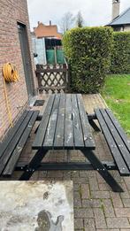 Picknicktafel, Tuin en Terras, Picknicktafels, Ophalen, Gebruikt, Hout