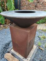 Barbecue plancha Corten style ofyr, Tuin en Terras, Houtskoolbarbecues, Ophalen, Zo goed als nieuw