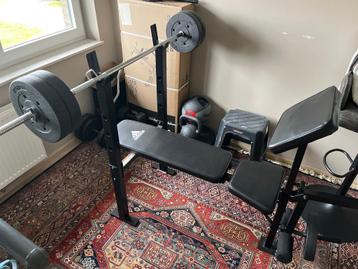 Adidas Multi-fitness bank Essential halterstation beschikbaar voor biedingen