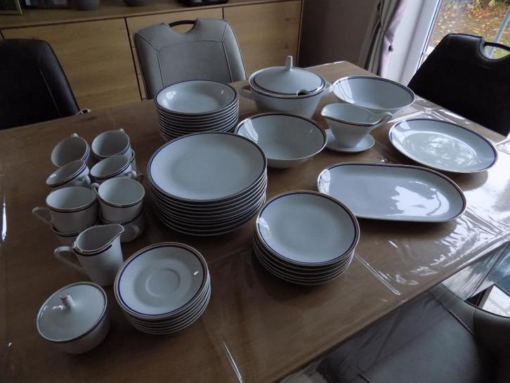 Service vaiselles, Huis en Inrichting, Keuken | Servies, Gebruikt, Bord(en), Ophalen