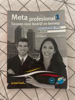 Meta profesional 1, Boeken, Ophalen of Verzenden