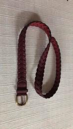 Te koop GEVLOCHTEN LEREN RIEM van VERITAS, Kleding | Dames, Riemen en Ceinturen, Zo goed als nieuw, Heupriem