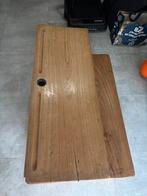 Houten schoolbank, Huis en Inrichting, Ophalen, Gebruikt, Bureau