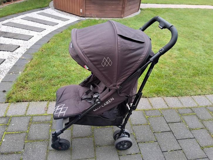 Maclaren techno arc buggy zwart, Enfants & Bébés, Buggys, Utilisé, Maclaren, Dossier réglable, Couverture pieds, Ombrelle, Enlèvement ou Envoi