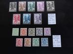 Timbres Belgique/Séries de 1932- 34- 35** (2 photos), Gomme originale, Neuf, Europe, Envoi