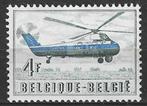 Belgie 1957 - Yvert/OBP 1012 - Helikopterdienst Sabena (PF), Timbres & Monnaies, Timbres | Europe | Belgique, Neuf, Aviation, Envoi
