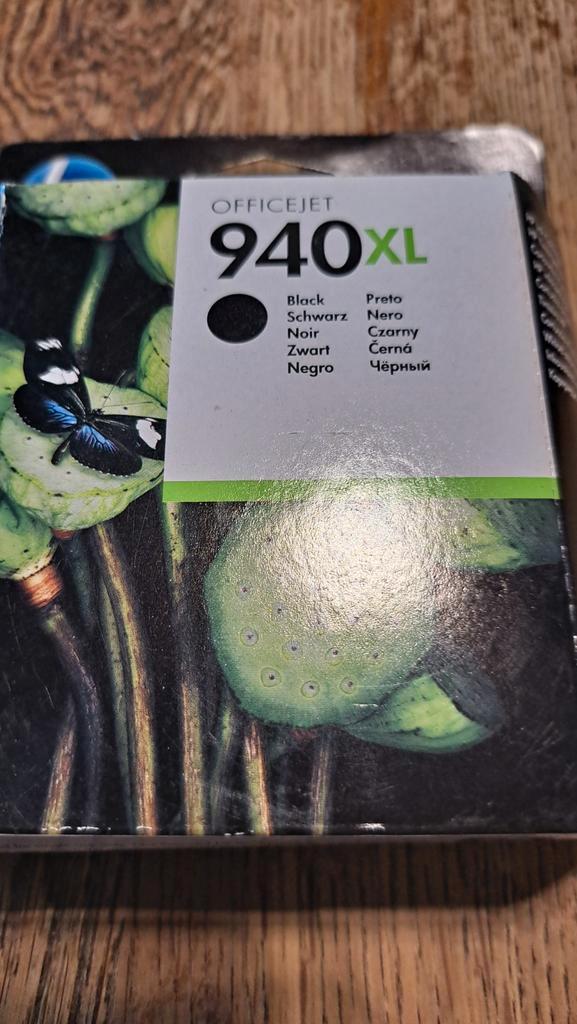 HP 940XL High Yield Black Original Ink Cartridge, Computers en Software, Printerbenodigdheden, Cartridge, Ophalen