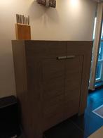 Hoge Kast, Huis en Inrichting, Ophalen, Gebruikt, 100 tot 150 cm, 100 tot 150 cm