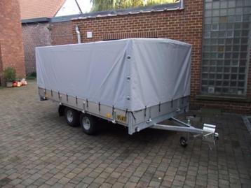 Verkoop, verhuur, reparatie van aanhangwagens te 9300 Aalst beschikbaar voor biedingen