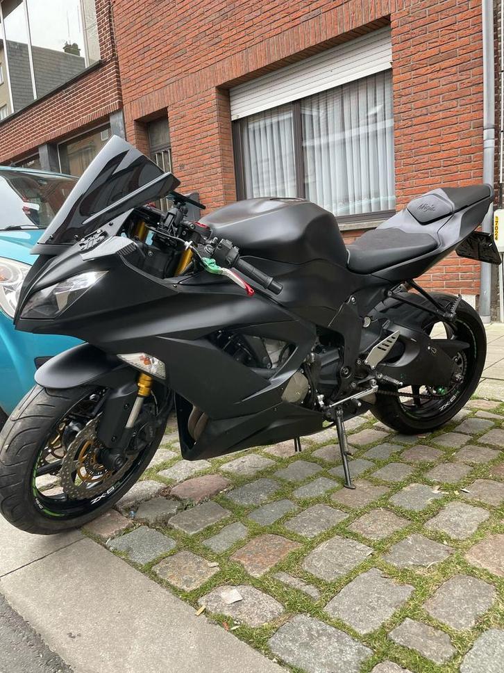 Kawasaki Zx6r A2, Motoren, Motoren | Kawasaki, Particulier, Super Sport, 12 t/m 35 kW, 4 cilinders, Minimaal motorrijbewijs A2