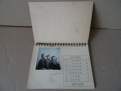 Curiosa kalender 1952 Polyfoto 1952 met kinderfoto's nieuw, Diversen, Kalenders, Zo goed als nieuw, Maandkalender, Ophalen of Verzenden
