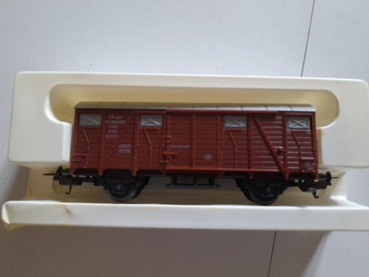 04 Lima 303161 H0 FS wagon de marchandises fermé, Hobby & Loisirs créatifs, Trains miniatures | HO, Comme neuf, Wagon, Lima, Envoi