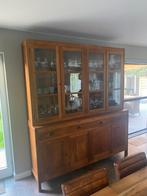 Vitrinekast Teak, Huis en Inrichting, Kasten | Vitrinekasten, Ophalen, 200 cm of meer, 150 tot 200 cm, Teakhout