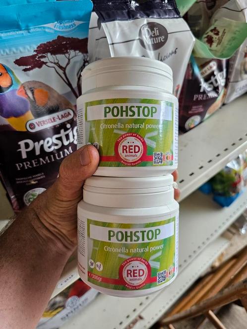 Pohstop Poeder 300g - Red Animals - Anti Bloedluis, Dieren en Toebehoren, Vogels | Toebehoren, Nieuw, Ophalen