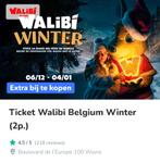 walibi tickets Belgie, Twee personen, Ticket of Toegangskaart