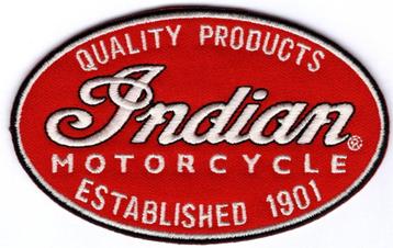 Indian Motorcycles stoffen opstrijk patch embleem #2 beschikbaar voor biedingen