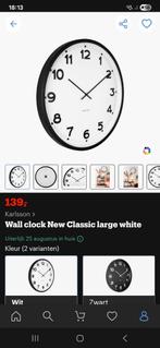 Cadeau: grote klok: nieuw in de doos, Ophalen