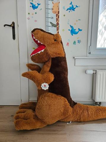T-rex grotte knuffel van nico toy