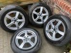 4 Borbet-velgen en winterbanden voor VW, Auto-onderdelen, Banden en Velgen, Gebruikt, Winterbanden, Band(en), Ophalen