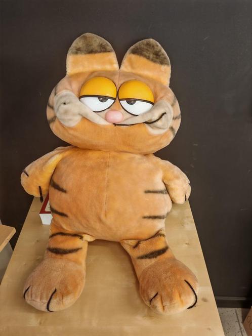 Vintage pluche Garfield, Verzamelen, Beren en Cherished Teddies, Gebruikt, Stoffen beer, Overige merken, Ophalen of Verzenden
