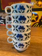 5 koffietassen, Huis en Inrichting, Gebruikt, Ophalen of Verzenden, Overige stijlen, Kop(pen) en/of Schotel(s)
