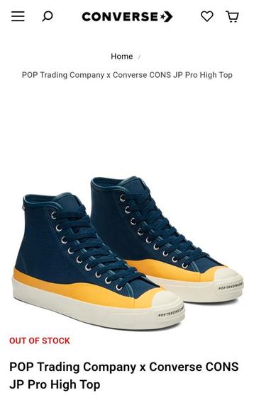Converse Jack Purcell PopTrading sneakers.NIEUW.Maat 42,5  beschikbaar voor biedingen