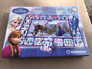 Frozen interactieve quiz puzzle clementoni beschikbaar voor biedingen