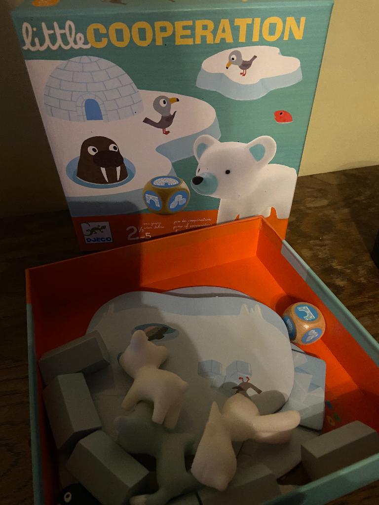 Jeu de société banquise, 1 ou 2 joueurs, Enlèvement, Comme neuf, Djeco