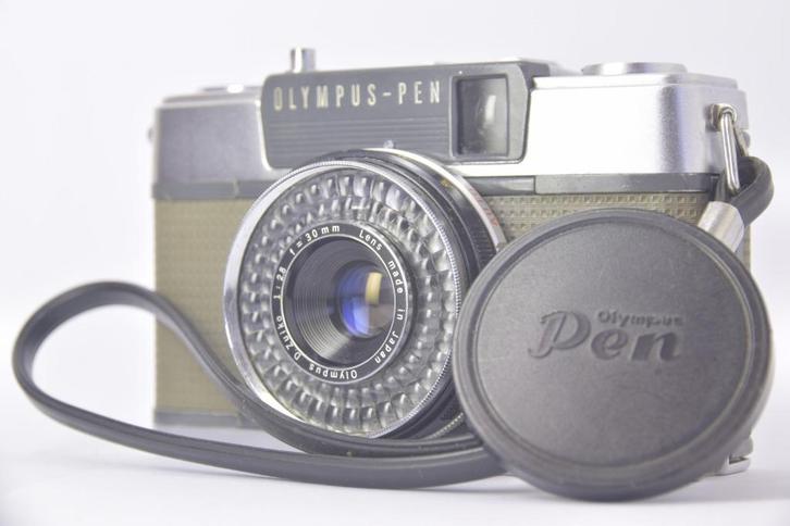 olympus-pen EES-2, Audio, Tv en Foto, Fotocamera's Analoog, Gebruikt, Compact, Olympus, Ophalen of Verzenden