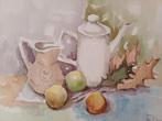 AQUAREL op tekenpapier M.VAN DEN BEMPT, Antiek en Kunst, Ophalen of Verzenden